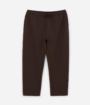 Calça Esportiva Reta em Moletom Tech com Bolsos