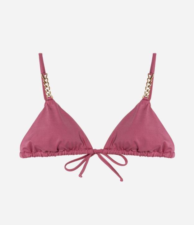 Biquini Top em Microfibra Com Bojo Removível e  Alça diferenciada - 1