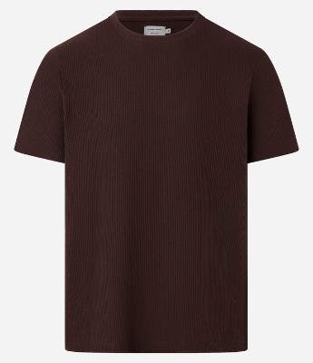 Camiseta em Algodão Textura Canelada