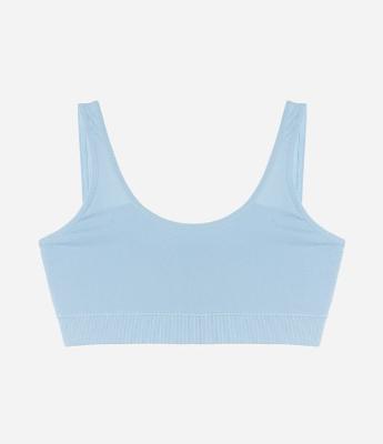 Sutiã Top em Poliamida Texturizada Seamless