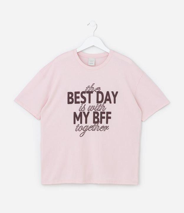 Camiseta Infantil com Lettering My Bff - Tam 5 a 14 Anos - 1