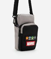 Bolsa Transversal Infantil com Estampa Marvel - Tam Único - 1
