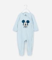 Macacão Infantil em Plush com Bordado Mickey - Tam 0 a 18 meses - 1