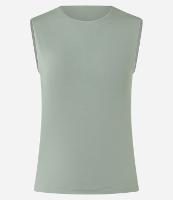 Blusa em Microfibra sem Manga com Ombreira - 1