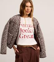 Camiseta em Algodão com Estampa Puff My Future Looks Great - 2