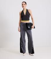 Blusa Curta em Bengaline Frente Única - 3