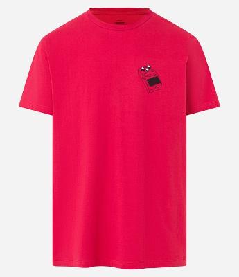 Camiseta Comfort em Algodão com Estampa Overdrive Pedals