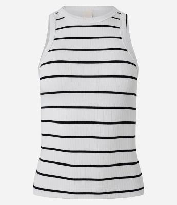 Regata em Ribana com Estampa Listrada