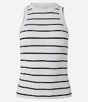 Regata em Ribana com Estampa Listrada - 1