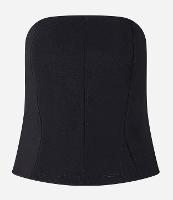 Blusa em Crepe Tomara que Caia com Recortes Frontais - 1