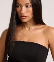 Blusa em Crepe Tomara que Caia com Recortes Frontais - 2