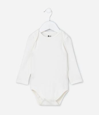 Body Infantil em Ribana Básico - Tam RN a 18 meses