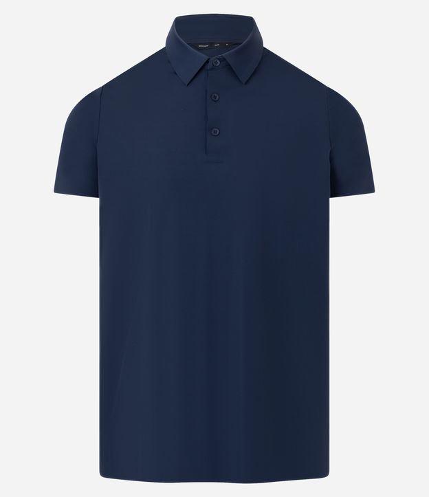 Camisa Polo Slim em Poliamida com Tecnologia Termocolante e Botões na Gola - 1