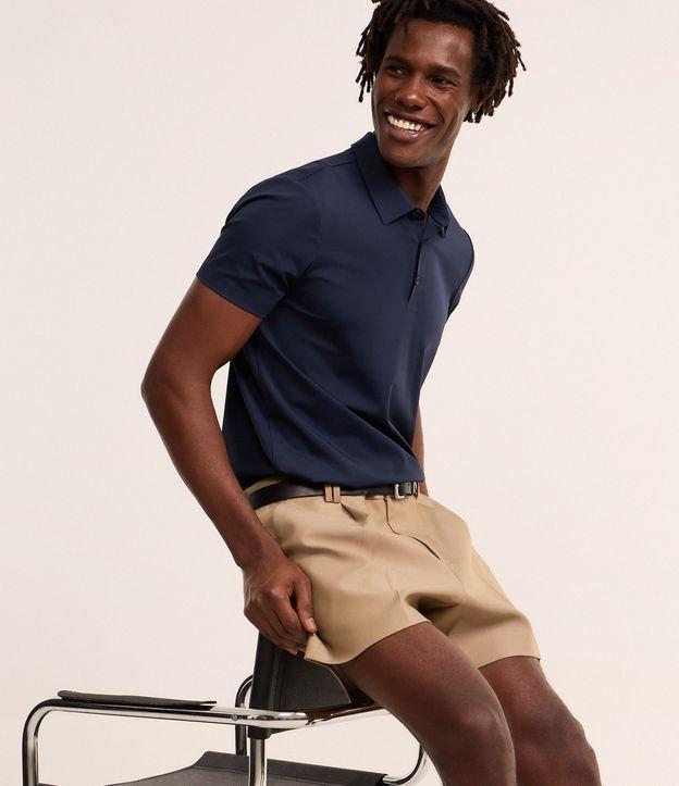 Camisa Polo Slim em Poliamida com Tecnologia Termocolante e Botões na Gola - 2