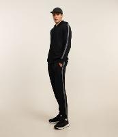 Calça Esportiva com Cós Elástico e Detalhe Lateral Contrastante - 2