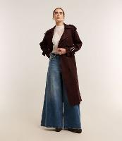 Trench Coat com Cinto Afivelado e Fivela no Punho - 3