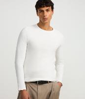 Camiseta Slim em Algodão com Textura Canelada - 2