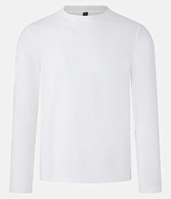 Camiseta Slim em Algodão com Textura Canelada