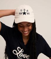 Boné Aba Curva em Sarja com Bordado USA 2008 - 2