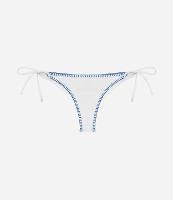 Biquíni Calcinha Lacinho Texturizada com Pesponto Contrastante e Fio Duplo - 1