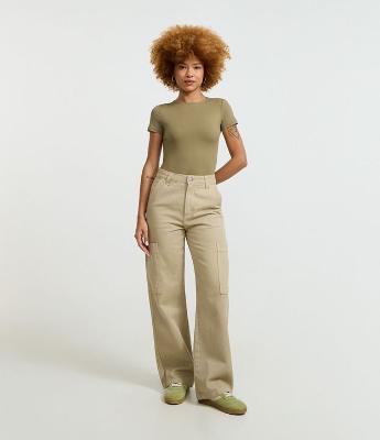 Body Básico em Poliamida com Mangas Curtas