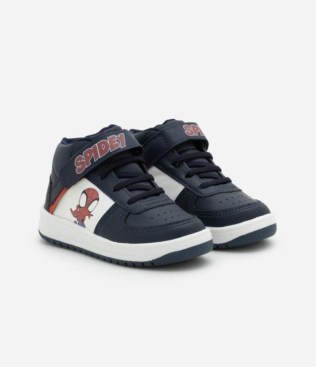Tênis Abotinado Infantil com Estampa Spidey - Tam 20 a 27 - 2