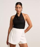 Blusa em Tule Frente Única com Decote Degagê - 2