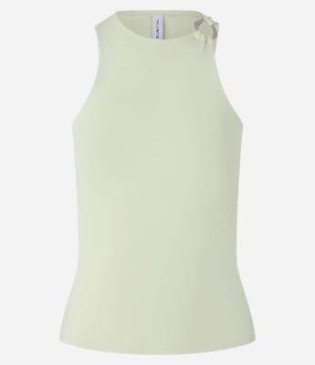 Blusa em Microfibra com Aviamento no Ombro