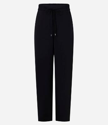 Calça Reta Airflow com Cós Elástico e Amarração