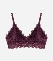 Sutiã Top em Renda Floral - 1