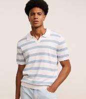 Camisa Regular com Gola Polo Listrada - 2