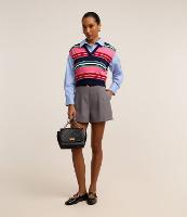 Short Alfaiatado Cintura Alta com Cinto Fino de PU - 2