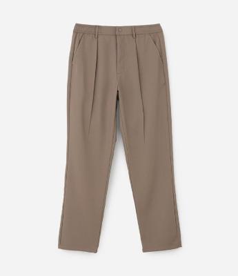 Calça Loose Alfaiatada com Pregas