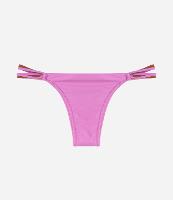 Biquíni Calcinha String com Lateral Dupla e Costura em Fio Metalizado - 1