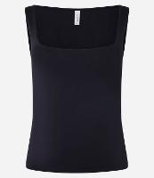 Blusa em Microfibra com Decote quadrado - 2