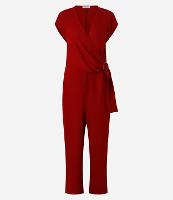 Macacão Longo em Piquet com Cinto e Fivela Tartaruga - 1