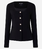 Blazer em Alfaiataria e Abotoamento Frontal - 1