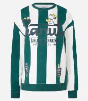 Moletom com Forro Fleece com Estampa Snoopy e Listras - 1