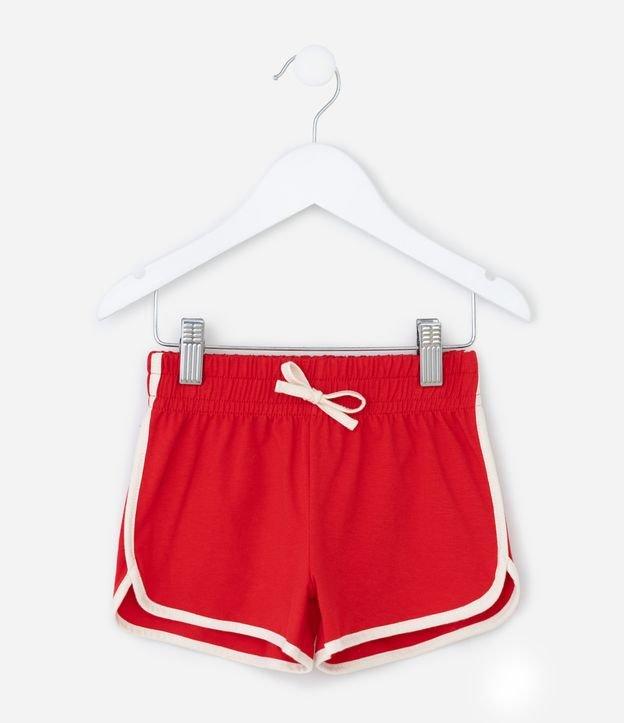 Short Runner Infantil com Detalhes Contrastantes - Tam 1 a 6 Anos - 1