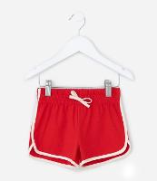Short Runner Infantil com Detalhes Contrastantes - Tam 1 a 6 Anos - 1