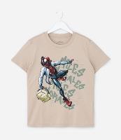 Camiseta Infantil com Estampa Homem-Aranha Miles Morales - Tam 5 a 14 Anos - 1