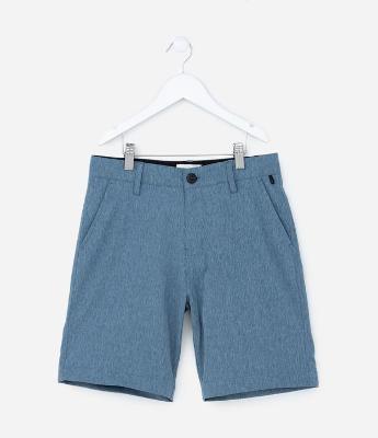 Bermuda Infantil em Microfibra com Bolsos - Tam 5 a 14 Anos