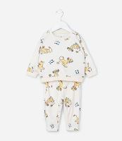 Conjunto Infantil em Plush com Estampa Simba - Tam 0 a 18 meses - 1