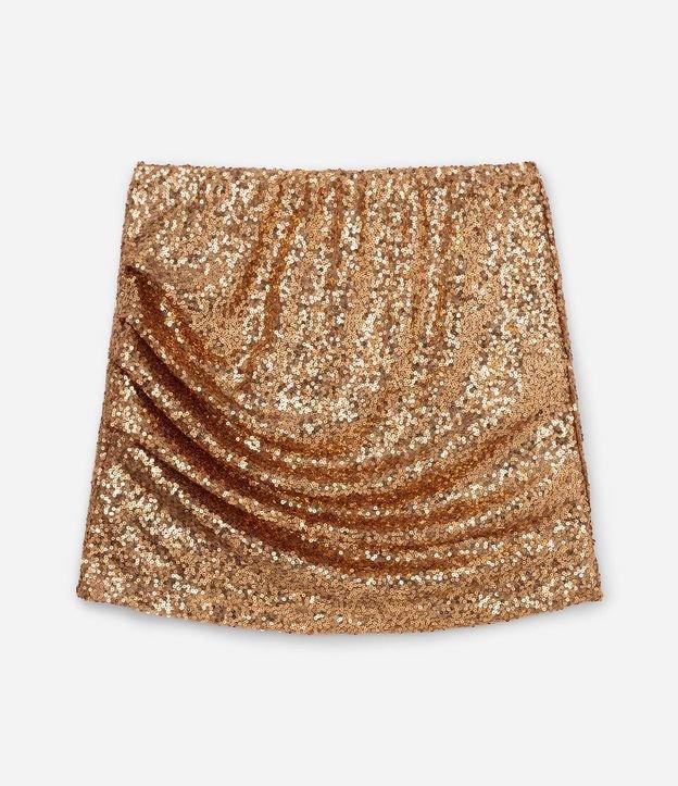 Saia Curta em Paetê Coleção Rita Carreira Curve & Plus Size - 1