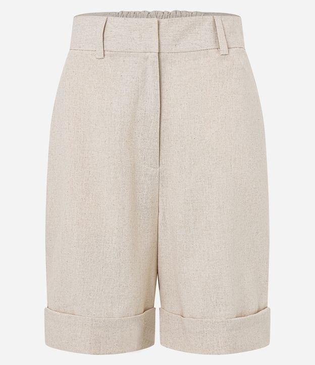 Bermuda Reta Alfaiatada com Barra Italiana - 1