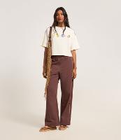 Calça em Moletom com Forro Fleece e Bordado Lateral - 2