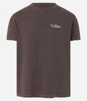 Camiseta Oversized Esportiva em Algodão Estonado com Estampa Out of Office - 1