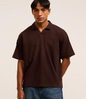 Camiseta Polo Boxy em Algodão com Textura - 2