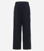 Calça em Moletom com Forro Fleece e Bordado Lateral - 1