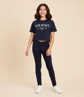 Calça Legging Infantil Quentinha Básica - Tam 5 a 14 Anos - 2